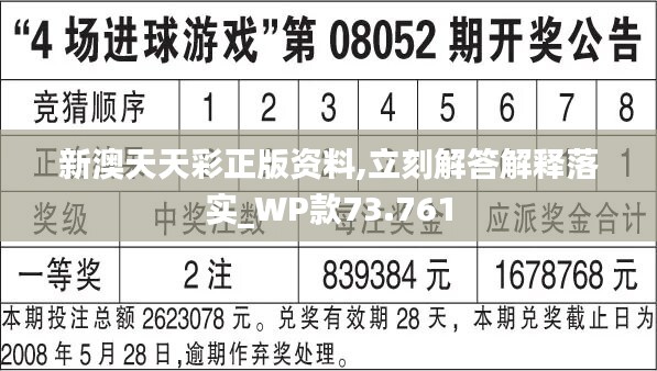 新澳天天彩正版免费资料观看,全面释义解释落实